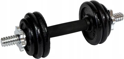 Obrázok produktu pre Liatinová činka s cvičebnou sadou 7 KG EB FIT