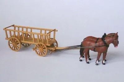 Produktbild von Hauler Models HTT120062 - 1:120 Farm wagon - Zubehör