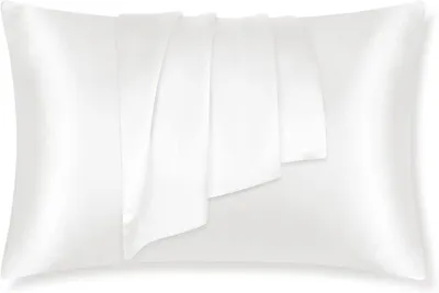 Obrázok produktu pre Obliečka na vankúš 40x80 cm, 16 Momme, 100% morušový hodváb, zips, pre vlasy