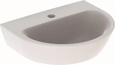 Immagine prodotto di Geberit Renova lave-mains, 1 trou de robinetterie, sans trop-plein, largeur : 45cm, 500.494.01.1, 500.494.01.1