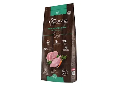 Produktbild von Starvita Trockenfutter Erwachsener Großer Hund 12kg