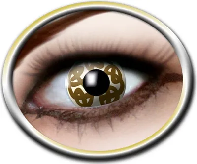 Produktbild von Eyecatcher - Goldene Motivlinsen Gold Celtic g04 - farbige 12-Monats-Kontaktlinsen