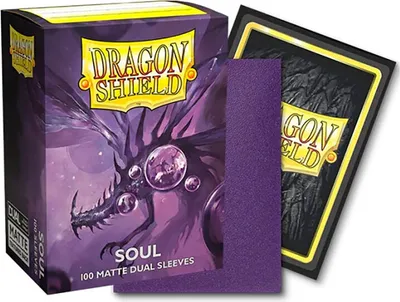 Produktbild von Dragon Shield Standard Dual Matte Soul Kartenhüllen 100 Einheiten    One Size