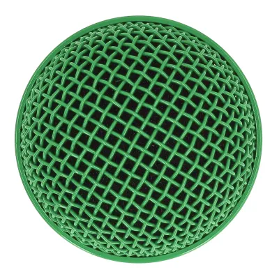 Immagine prodotto di Griglia di ricambio del microfono, sostituzione della testa del microfono, testa a sfera di ricambio del microfono a griglia, testa a griglia del microfono a maglia, griglia a sfera di ricambio del microfono, griglia a maglia di ricambio per i microfoni SM58S