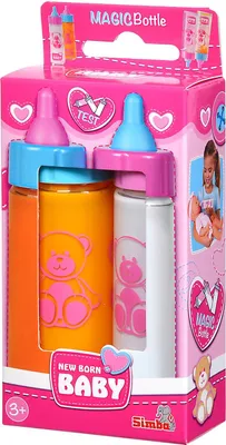 Produktbild von Simba Toys 105560011, Puppenflasche & -Schnuller, 3 Jahr(e)