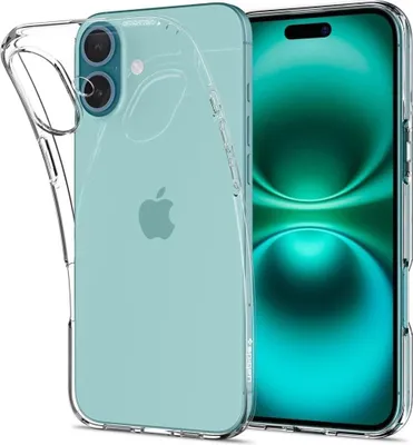 Produktbild von Spigen Liquid Crystal Hülle Kompatibel mit iPhone 16 transparent