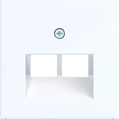 Image de Pièce centrale Hager pour UAE WAF1108WG double A.x/C.x blanc brillant