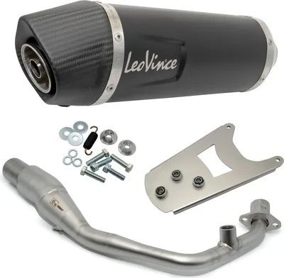 Produktbild von LeoVince Komplettanlage Edelstahl SBK NERO / EVO für PIAGGIO VESPA PRIMAVERA/SPRINT 125 iGet ABS mit Katalysator