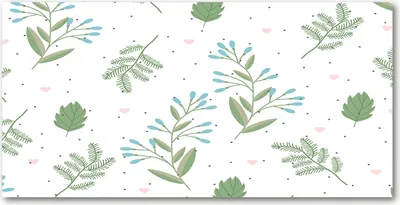 Produktbild von Tulup® Glas-Bild - 100x50 -Wandkunst - Wandbild hinter gehärtetem Sicherheitsglas  - Blumen & Pflanzen - Blätter - Grün