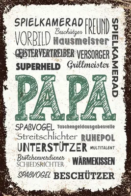 Produktbild von vianmo Holzschild 30x20 cm Papa Spielkamerad Beschützer Freund