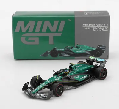 Produktbild von ASTON MARTIN AMR24 F1 n.14 BAHRAIN GP 2024 - Mini GT 1:64