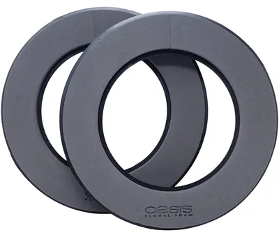 Produktbild von OASIS BLACK NAYLOR BASE Ring und Kranz – Ø 30 bis 40 cm, 2 Stück 30 cm