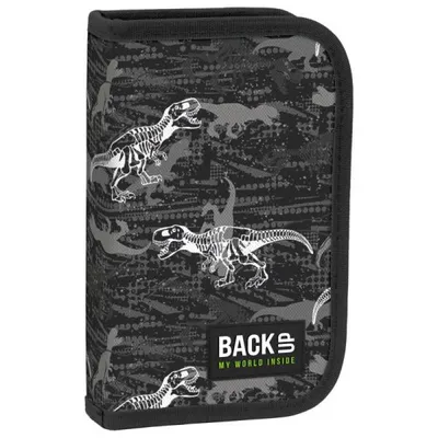 Produktbild von Einzelnes Federmäppchen mit Ausstattung Derform BACKUP T-Rex Dinosaurier
