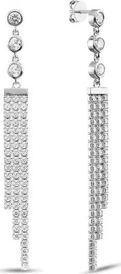 Produktbild von Jette S.88301099 Ohrhänger Silber Zirkonia