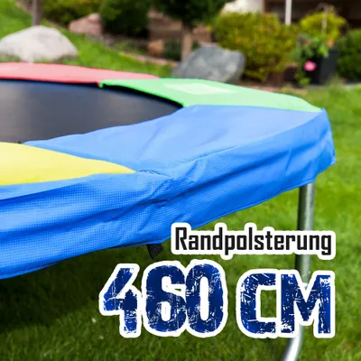 Produktbild von Trampolin-King Randabdeckung für 460cm Trampolin Bunt MS-16517
