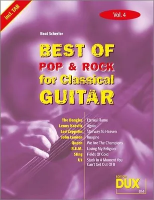 Zdjęcie produktu dla Best Of Pop & Rock for Classical Guitar 4