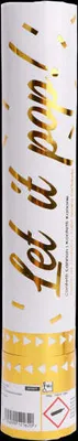 Produktbild von Goldene Streifen Konfettikanone 28cm