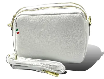 Produktbild von Florence Tasche weiß Leder D2OTF809W