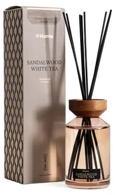 Zdjęcie produktu dla HOMLA Dyfuzor zapachowy WOODY BLEND Sandalwood White Tea 200 ml