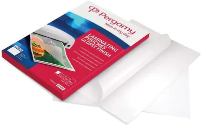 Produktbild von Pergamy 900136 Laminierfolien A4 2x75my transparent