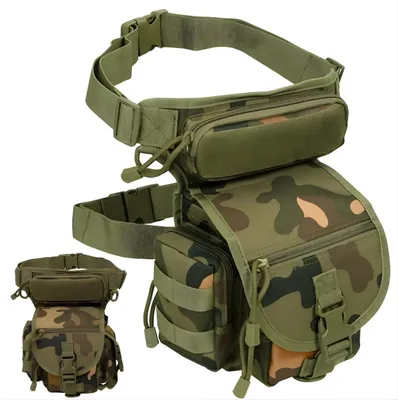 Produktbild von Taktische Gürteltasche in Grün/Braun – Praktisch & Robust KP39135