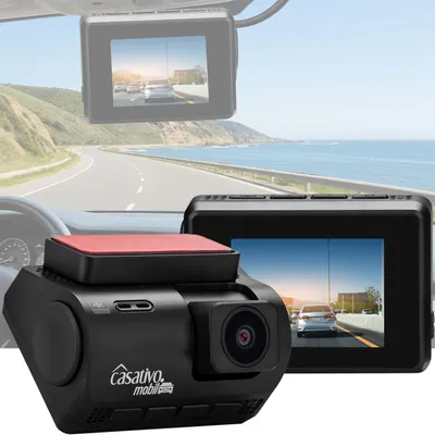 Produktbild von Dashcam 4K-UHD KFZ mit GPS, Autokamera - Nachtsicht in Farbe, Sony Farbsensor, G-Sensor, WDR Wide Dynamic Range, WLAN & App, FarbDisplay, 140°
