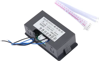 Obrázok produktu pre DC LED digitálny displej 4 číslice 0-9999 hore/dole plus/mínus panelový počítadlo Meter zelená