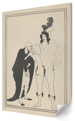 Produktbild von Heroldprüfung- Kunstdruck A1 (59x84 cm) - Klassisch, ausdrucksstark, Art déco- Wandbild für Wohnzimmer Schlafzimmer & Flur, Modernes Poster Wanddeko, Ungerahmt