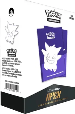 Image de Ultra Pro 161020 UltraPro TCG Kartenhülle Pokmon Gengar 105 Apex Sleeve