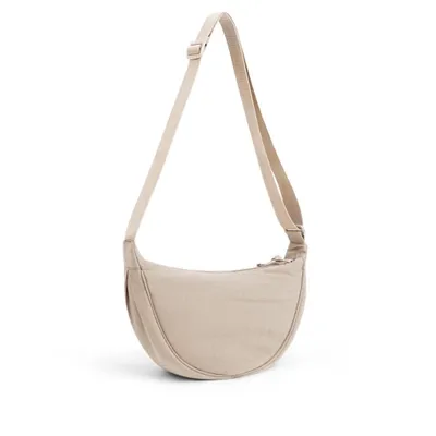 Productafbeelding van Damen nylon crossbody tas, model met knoopdetail, schoudertas, geschikt voor dagelijks gebruik