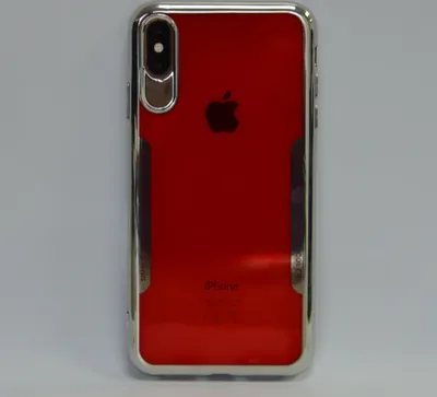 Image de Apple iPhone X-Xs TPU Back cover case - Rouge