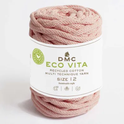Image de Fil DMC Eco Vita-12 (4 mm) composé à 80 % de coton et à 20 % de polyester. (Couleur 41)