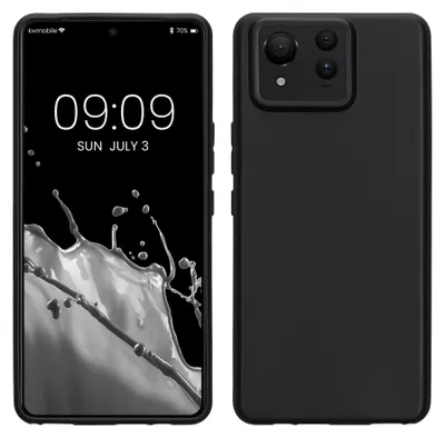 Produktbild von kwmobile Handyhülle für ASUS Zenfone 11 Ultra Hülle - weiches Handy Silikon Case - Schutzhülle Cover - Schwarz matt