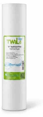 Produktbild von 6x TWaLa 10' Sediment Trinkwasser Filter für Umkehrosmose, Brunnenwasser Wasserfilter 5 µm