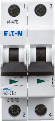Obrázek produktu pro Miniaturní jistič Eaton, 1 A, 2p, charakteristika: C 278745