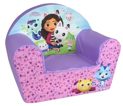 Kinder-Clubstuhl, rot, 52x33x42 cm, abnehmbarer Bezug