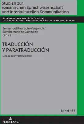 Produktbild von Traducción y paratraducción