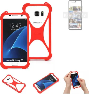 Produktbild von K-S-Trade Handy-Hülle kompatibel mit Cubot Note 30 Schutz-Hülle Bumper Silikon Schutz Hülle Cover Case Silikoncase Silikonbumper TPU Softcase