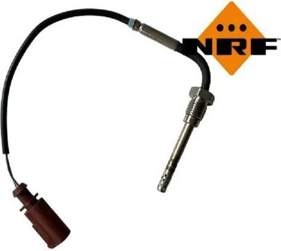 Produktbild von Sensor Abgastemperatur 2-polig 169 mm Kabel NRF für u.a. VW TOUAREG