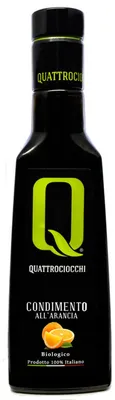 Immagine prodotto di Olio extravergine di oliva biologico Arancia - 0,25 lt. - Quattrociocchi