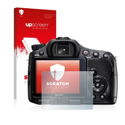 Produktbild von upscreen Schutzfolie für Sony Alpha 57 (SLT-A57) Displayschutz Displayschutzfolie Folie Klar Transparent