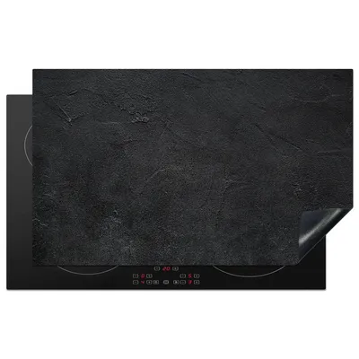 Produktbild von KitchenYeah© Herdabdeckplatte Industriell - Beton - Grau - Vintage - Rustikal , 85x52cm, Küche Deko, Glaskeramikkochfeld Herdabdeckung, Abdeckplatte fùr Kochfeld