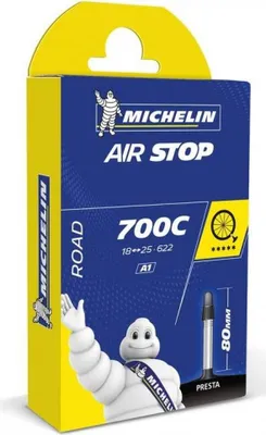 Produktbild von Michelin A1 18-25 mm 92.0 Black 40.0 Sclaverandventil Bike Tube