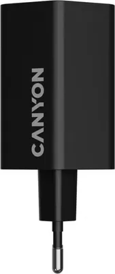 Obrázok produktu pre Canyon charger HEXAGON 65 GaN 65W 2xPD 1xQC EU Black