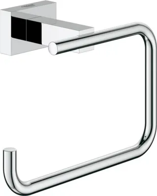 Produktbild von Grohe Essentials Cube WC-Papierhalter eckig ohne Deckel chrom 40507001