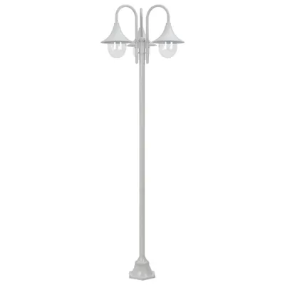 Immagine prodotto di Lampione da Giardino E27 220 cm in Alluminio 3 Lampade Bianco
