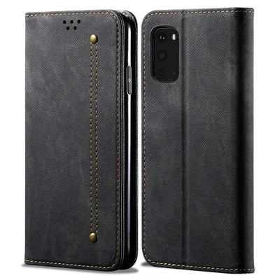Obrázek produktu pro Galaxy S20 Pouzdro, Kožené Peněženkové Pouzdro s Magnetickým Uzavíráním a Pouzdro s Funkcí Stojánku pro Samsung Galaxy S20 Samsung Galaxy S20 černé