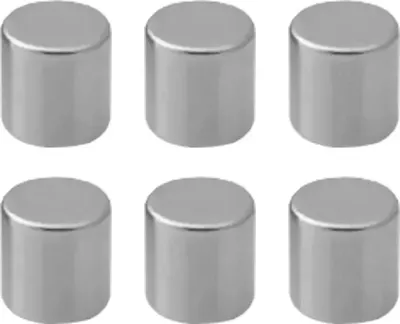 Produktbild von ALLboards Magnet silber Metall 1.0 x 1.0 cm 6 St