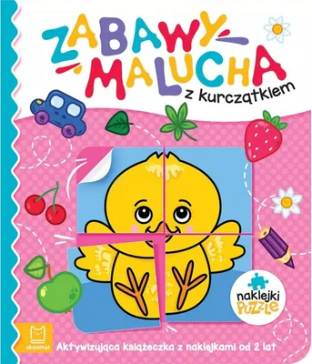 Produktbild von Książeczka z naklejkami Kurczątko / Aksjomat