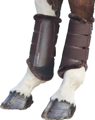 Produktbild von ARMA - Pferde-Gamaschen, SupaFleece ER446 (XFull) (Schwarz)
